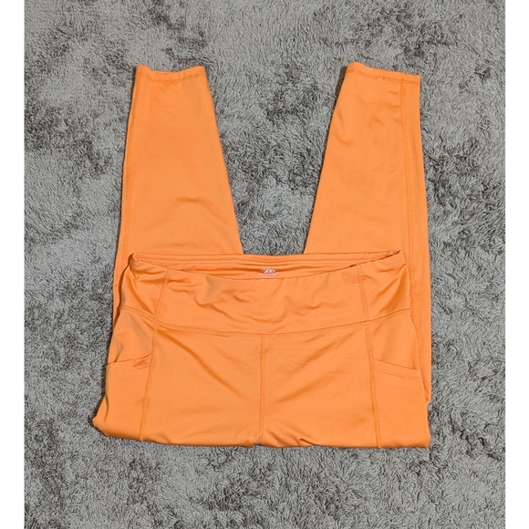Pro player | Orange Athletic leggings | Size L - Picture 2 of 5